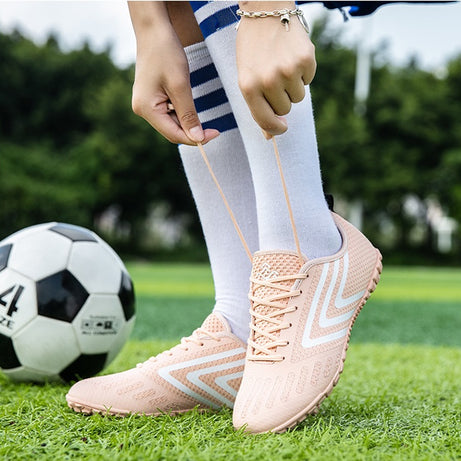 Men's Football Mesh Breathable Sports Shoes