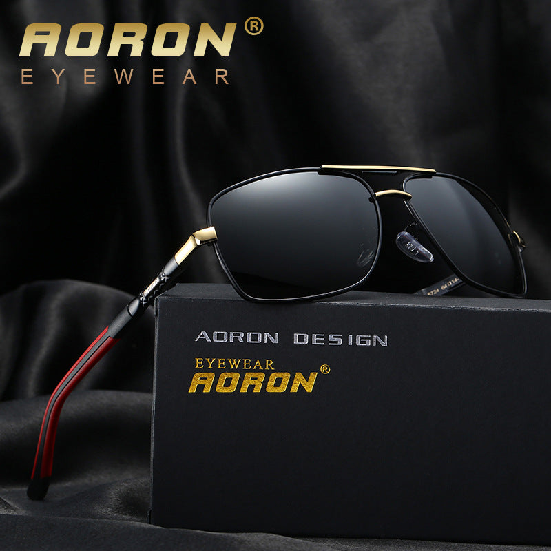 Men's Polarized Color Film Polarizing UV Portaction Sunglasses