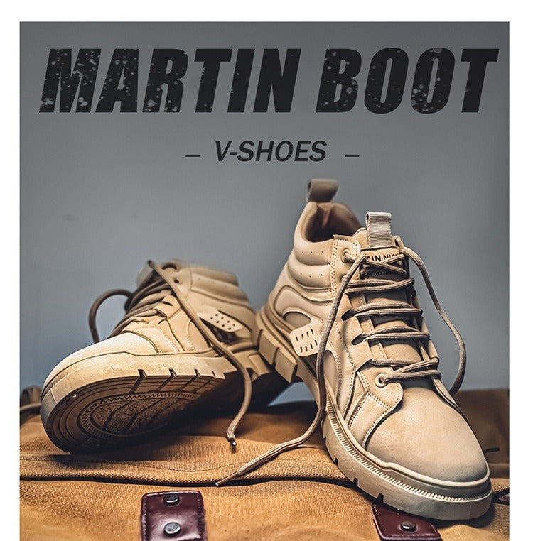 Men's High-top British Style Martin Boots