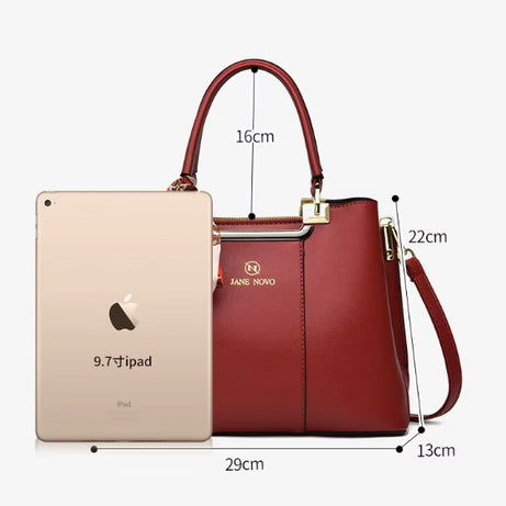 Women's Fashion Splicing Large-Capacity Shoulder Bag