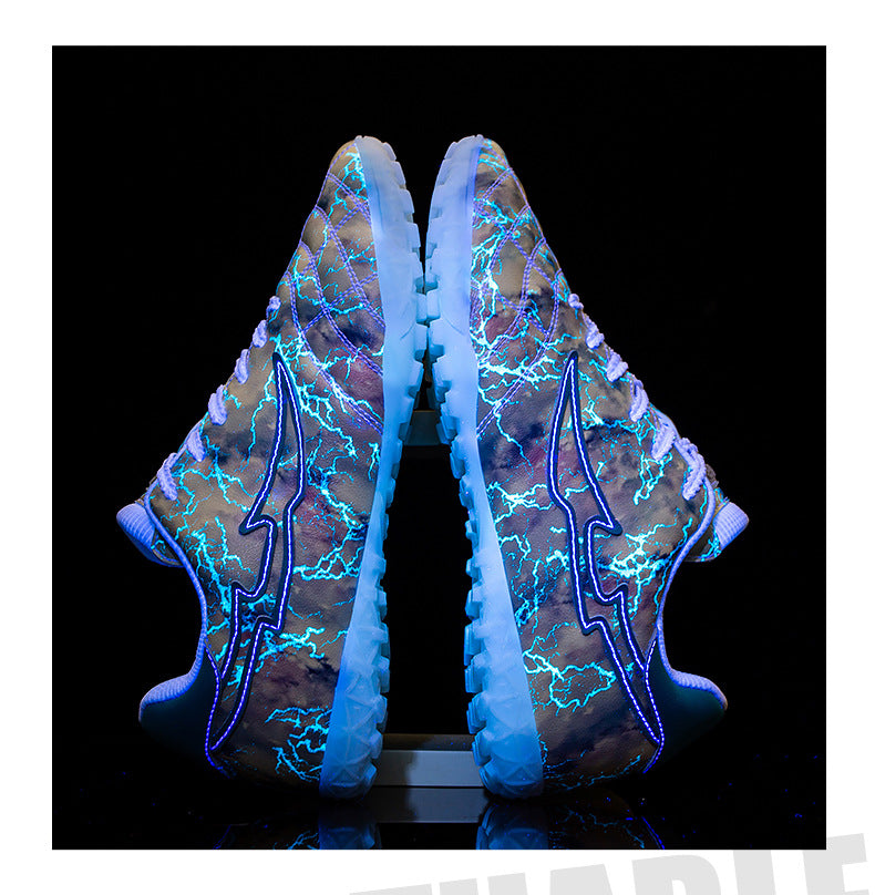 Men's Football Luminous Broken Nails Shoes