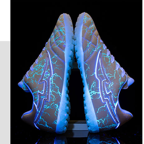 Men's Football Luminous Broken Nails Shoes