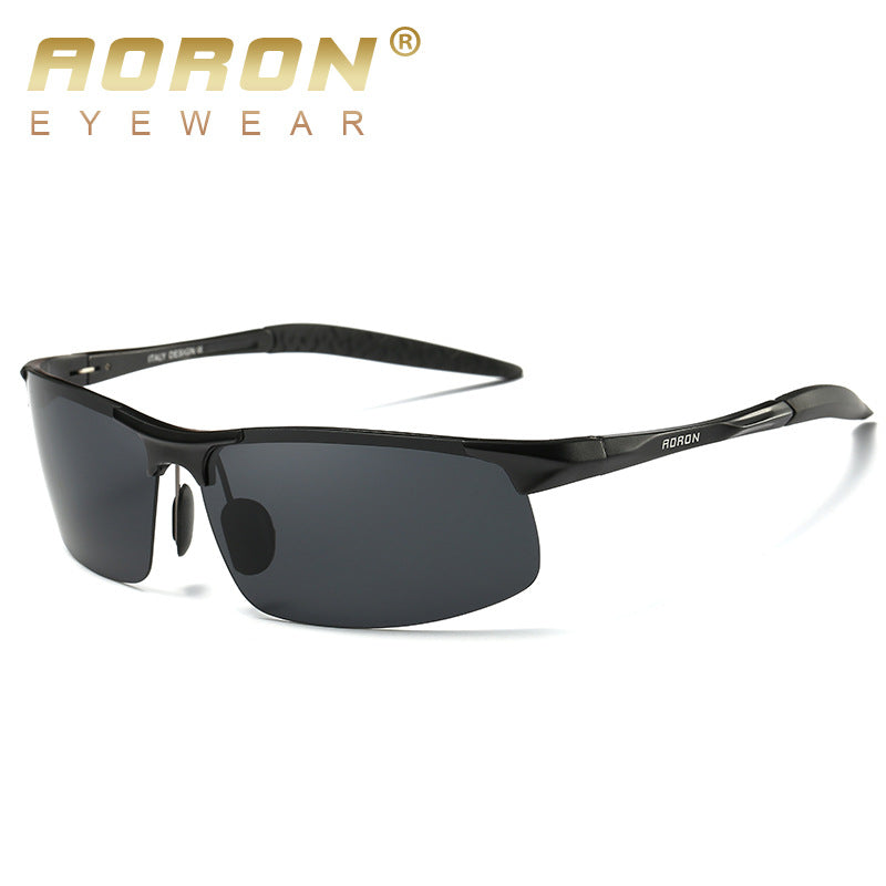Men's Color-changing Sports Aluminum Polarized Sunglasses