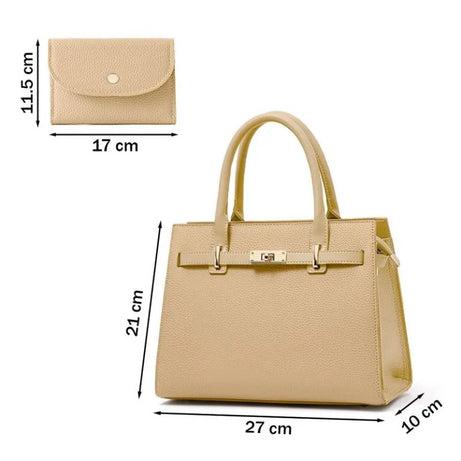 Women's Large Capacity Soft Leather Shoulder Bag