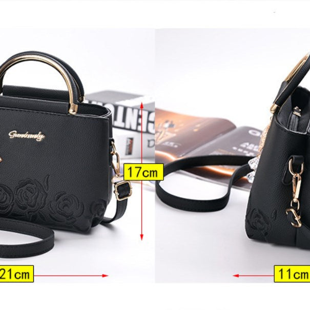 Women's Fashion Embroidered Shoulder Bag