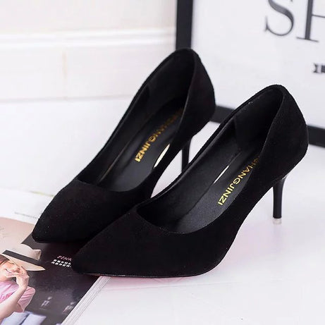 Women's Stiletto High Heels Professional Work Shoes