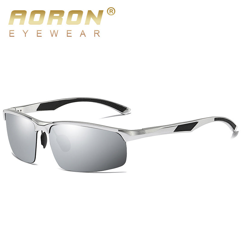 Men's Sports Aluminum Magnesium Polarized Cycling Sunglasses