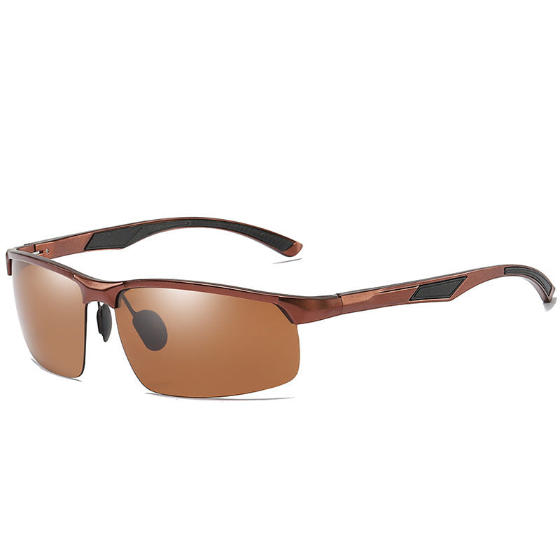 Men's Sports Aluminum Magnesium Polarized Cycling Sunglasses