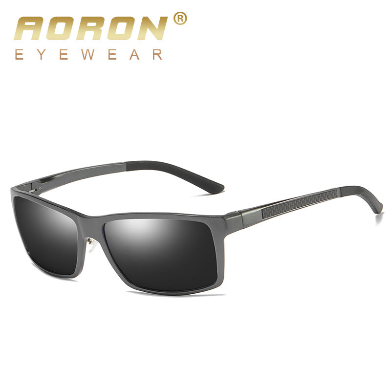Men's Aluminum Magnesium Polarized Cycling Sunglasses