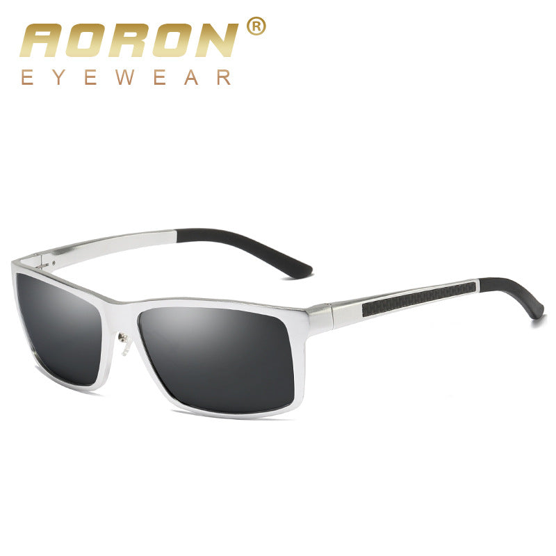 Men's Aluminum Magnesium Polarized Cycling Sunglasses