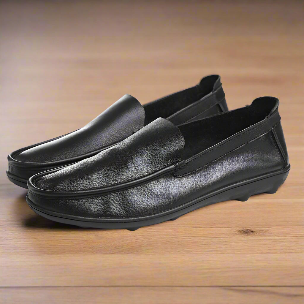 Men's Fashion British Style Casual Leather Shoes