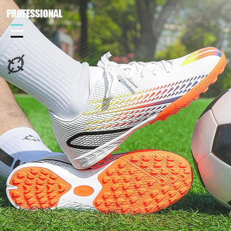 Men's Football Breathable Broken Nails Shoes