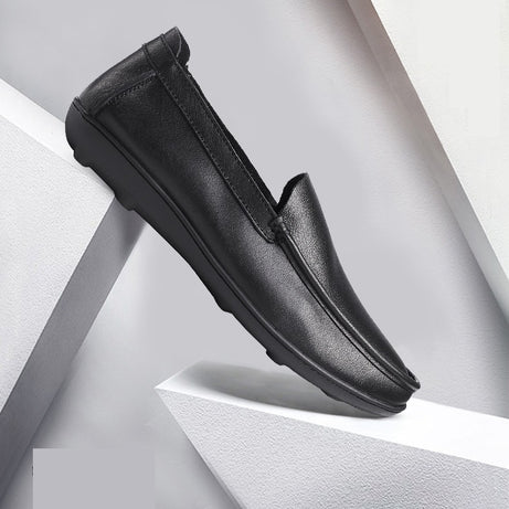 Men's Fashion British Style Casual Leather Shoes