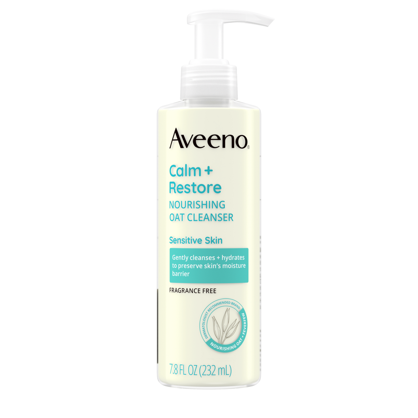 Aveeno Calm + Restore Nourishing Oat Cleanser 232ml