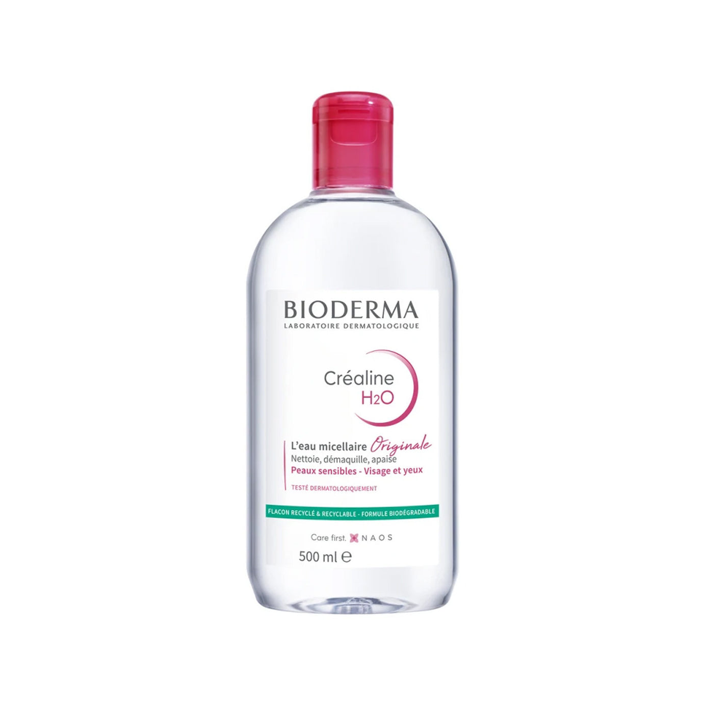 Bioderma Sensibio H2O Micellar Water Makeup Remover 500ml