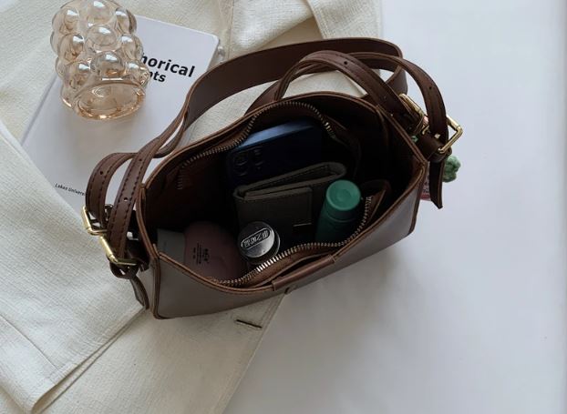 Women's Versatile Luxury Shoulder Bucket Bag