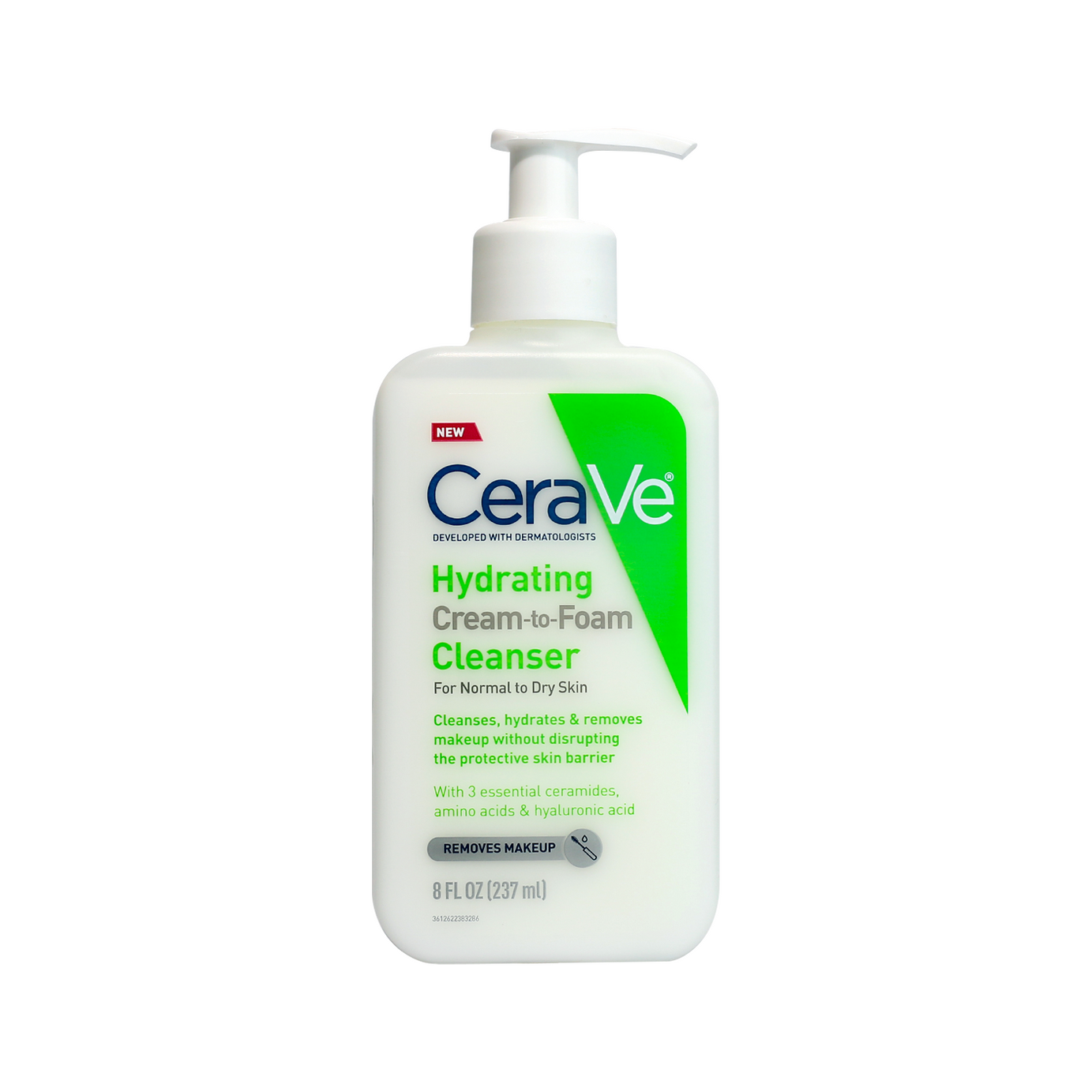 CeraVe Hydrating Cream To Foam Cleanser 237ml