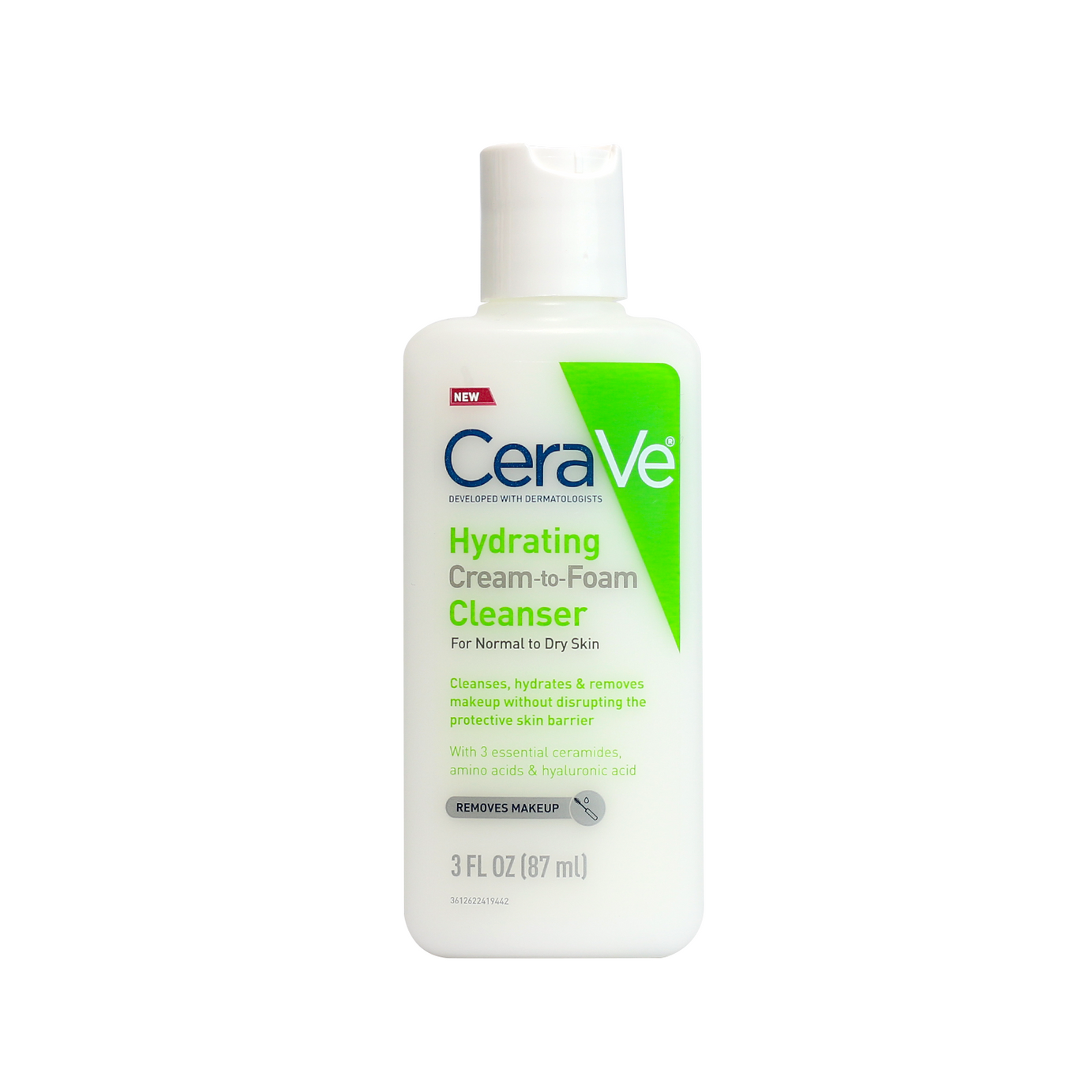 CeraVe Hydrating Cream To Foam Cleanser 87ml