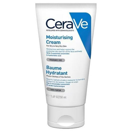 CeraVe Moisturising Cream Dry To Very Dry 50ml