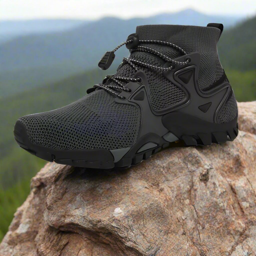 Men's Breathable High-Top Hiking Shoes (In Stock)