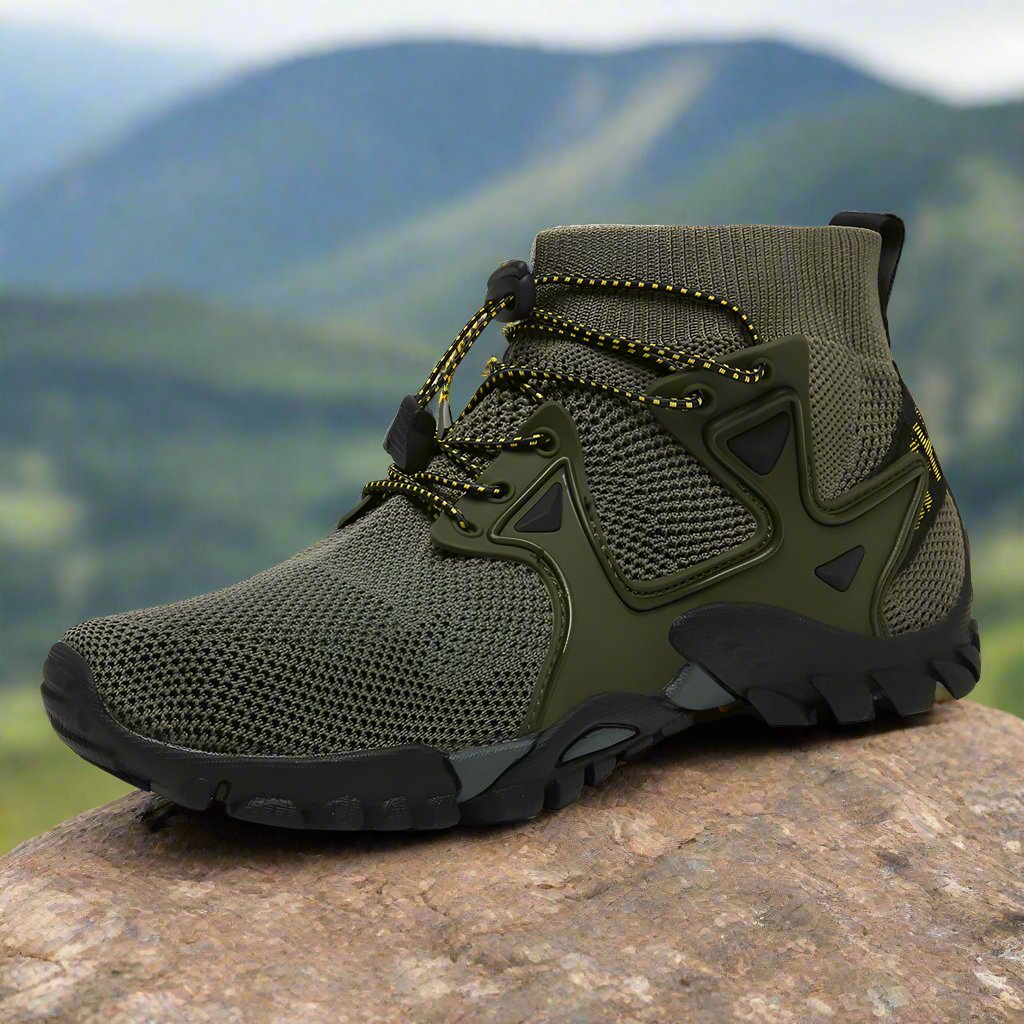 Men's Breathable High-Top Hiking Shoes | Martin Boot & Trendy Foot wear