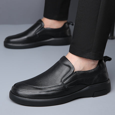 Men's Business Casual Leather Shoes | Formal Boot & Office Shoes
