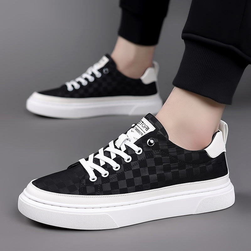 Men's Flat Casual Skateboard Sneakers | Classic & Trendy Shoes