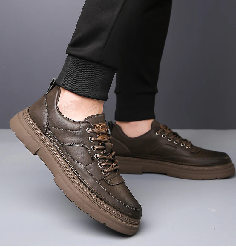 Men's Leather Low-Top Casual Martin Shoes | Classic & Trendy Shoes
