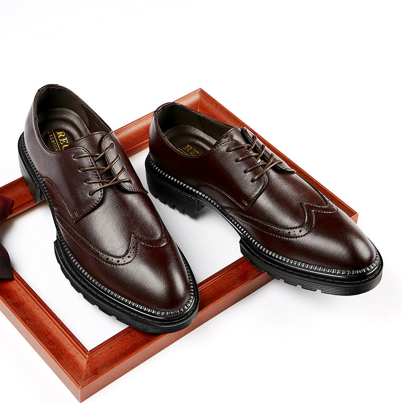 Men's Leather Luxury Business Formal Shoes | Formal Boot & Office Shoes