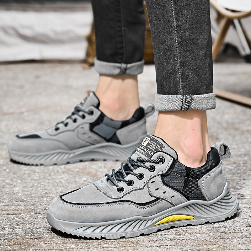 Men's Leather Outdoor Trekking Shoes | Sports Shoes & Sneakers