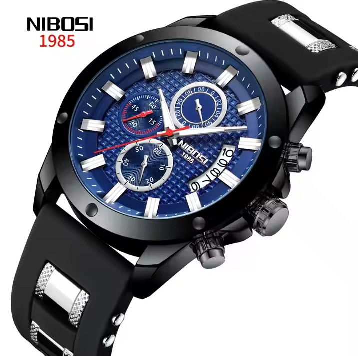 Men's Three-Eye Chronograph Sports Watch