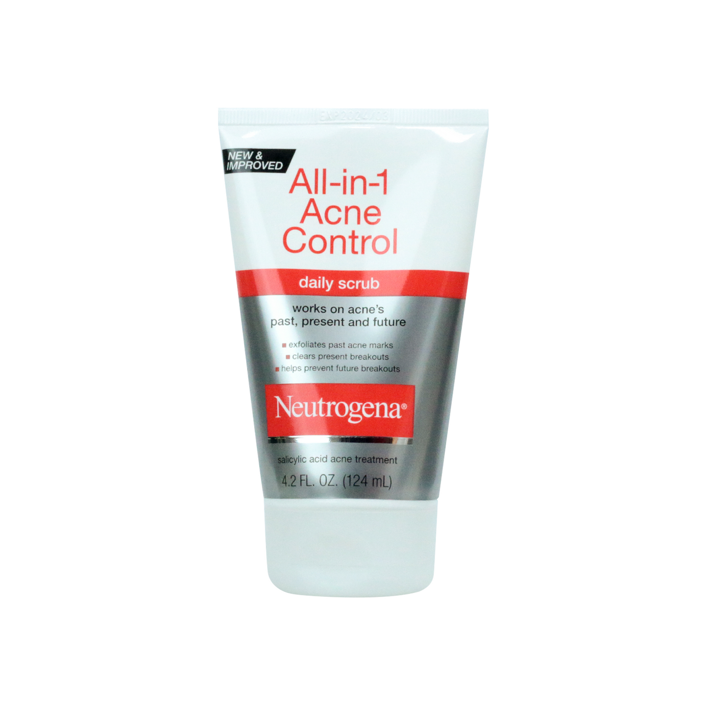 Neutrogena All-in-1 Acne Control Daily Scrub 124ml