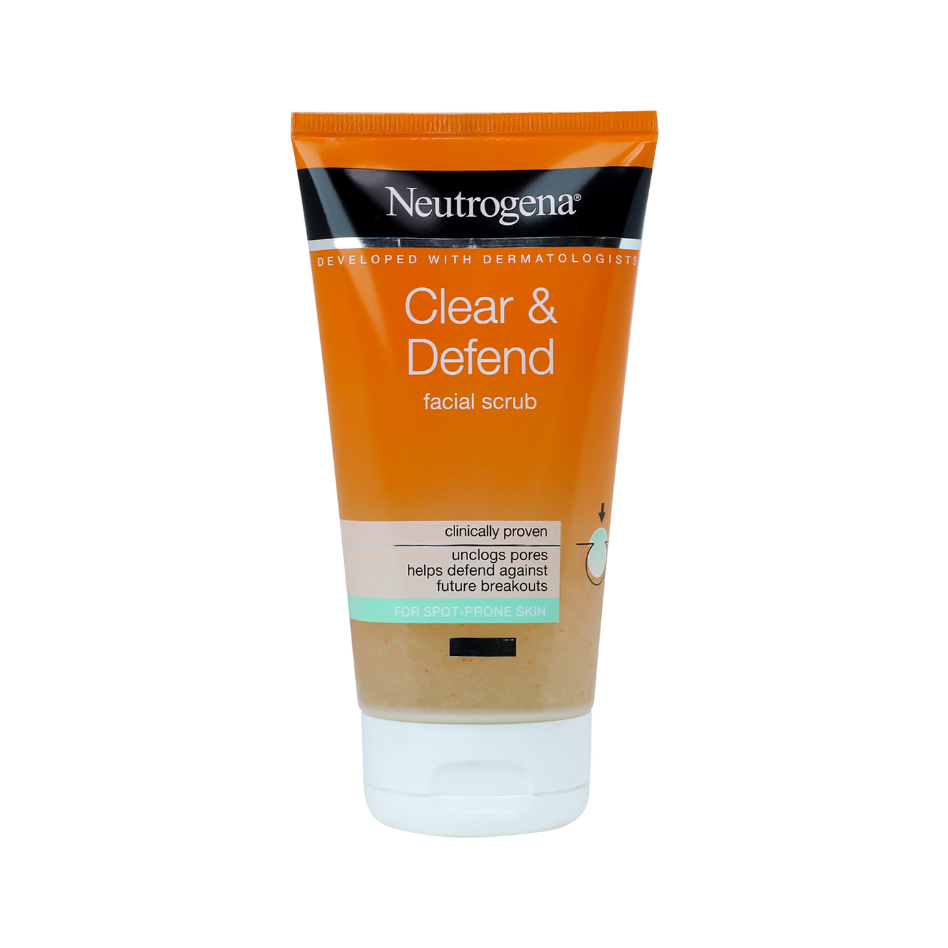 Neutrogena Clear & Defend Facial Scrub 150ml