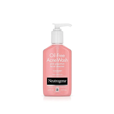 Neutrogena Oil-Free Pink Grapefruit Facial Cleanser 177ml