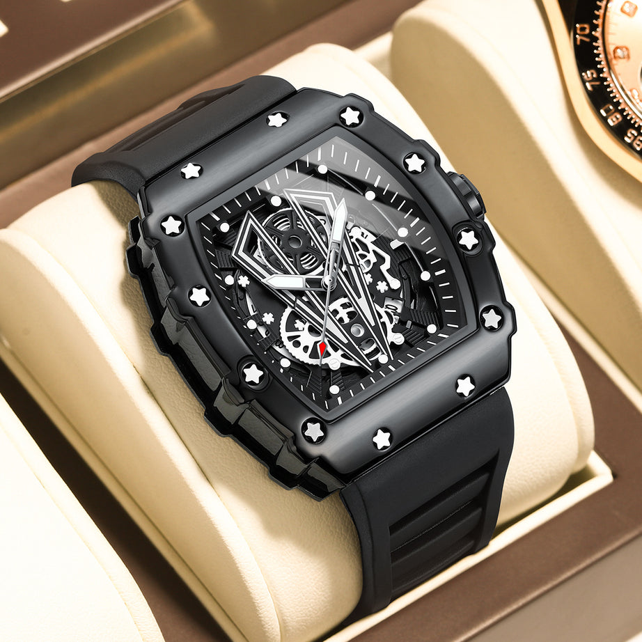 Men's Richard Trend Hollow Quartz Watch