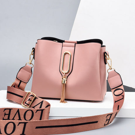 Women's Fashion Trend Shoulder Bucket Bag