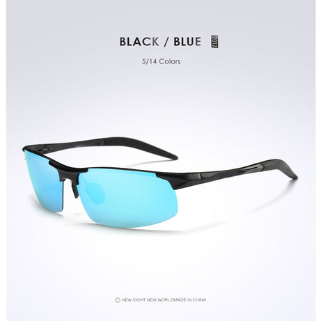 Men's Color-changing Sports Aluminum Polarized Sunglasses