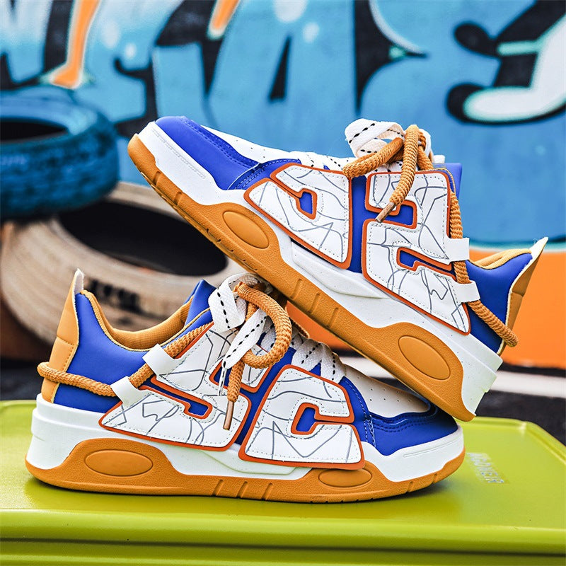 Men's Cosplay Color full Casual Shoes