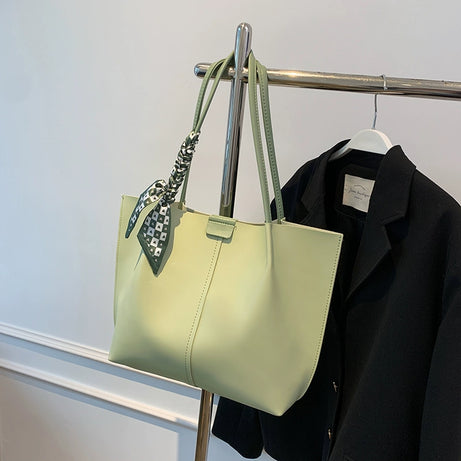 Women's Versatile Twilly Scarf Decor Bag