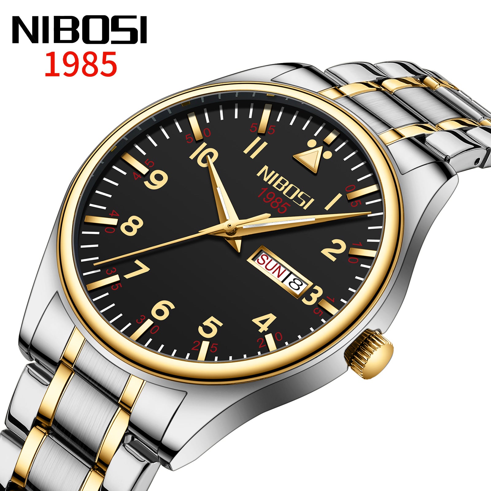 Men's Classic Dual Calendar Student Watch