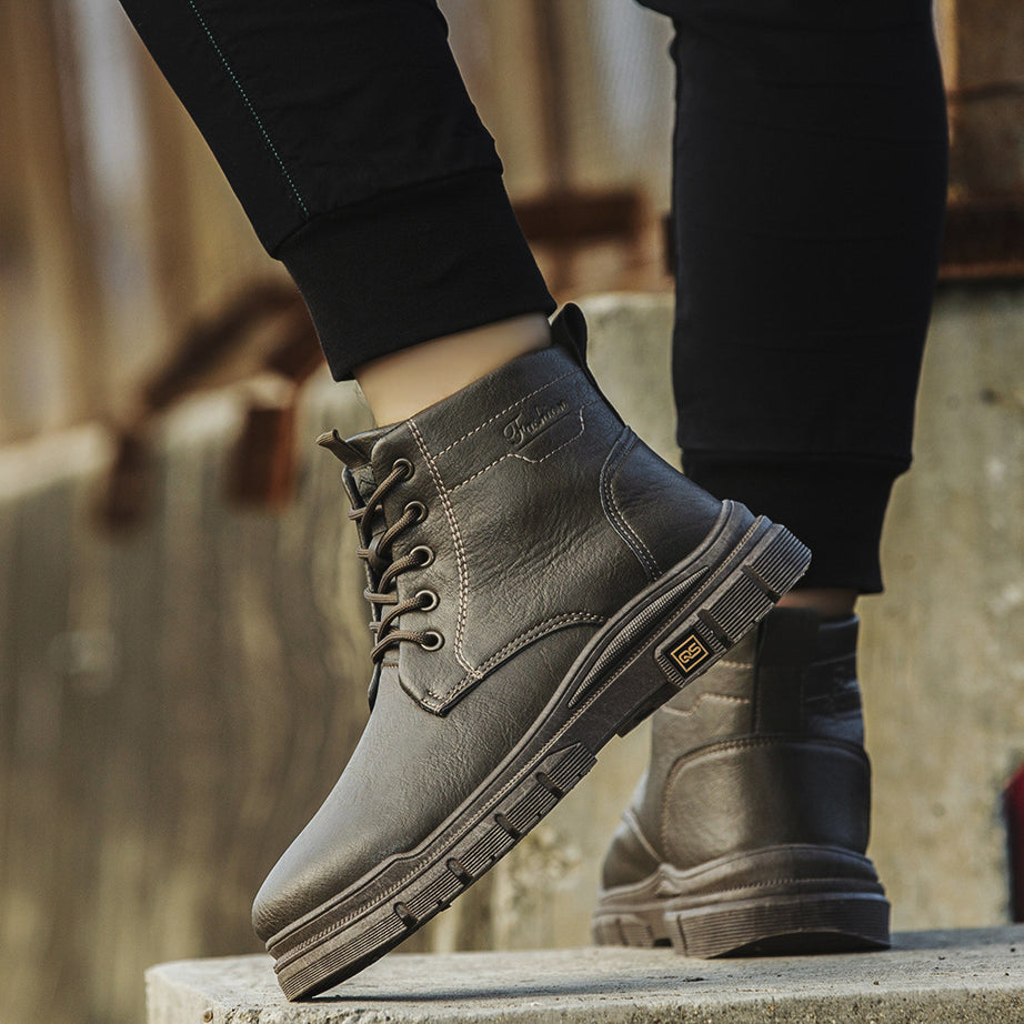 Men's British Style high-Top Martin Boots