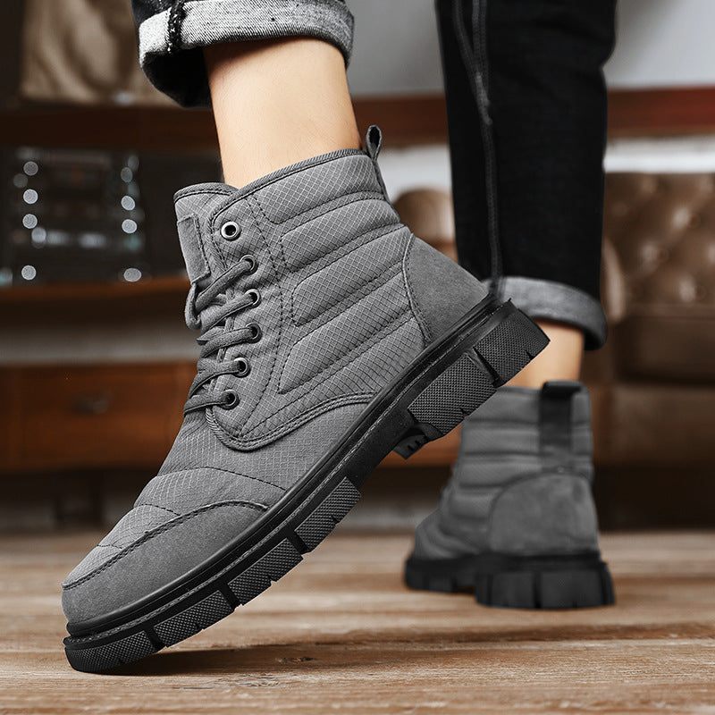 Men's Fashion Trend Outdoor Cotton Shoes