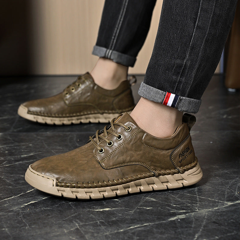 Men's Fashion Trendy Leather Casual Shoes