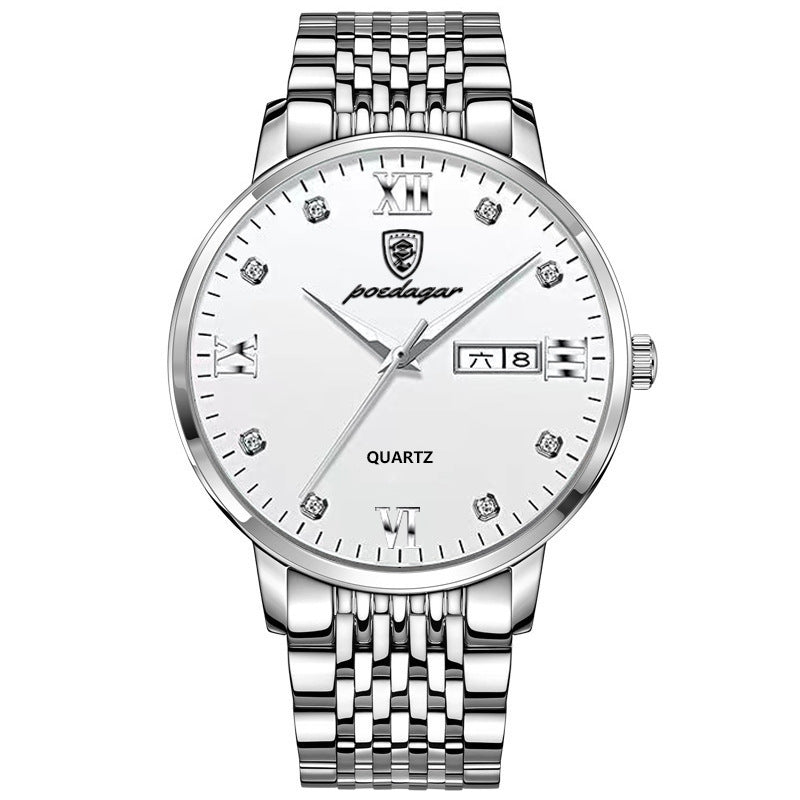 Men's Waterproof Luminous Ultra-thin Quartz Watch