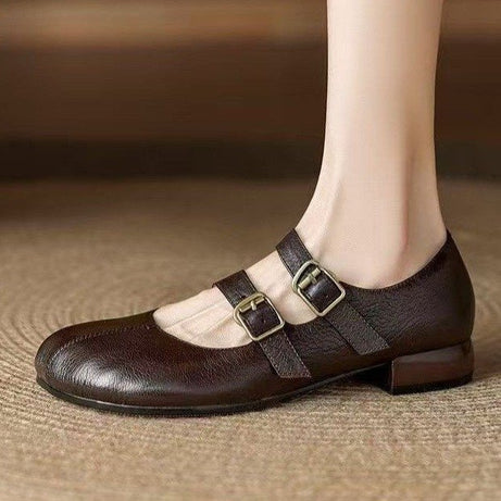 Women's Mary Jane PU Leather Shoes