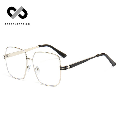 Men's Tide Retro Metal Large Frame  Sunglasses