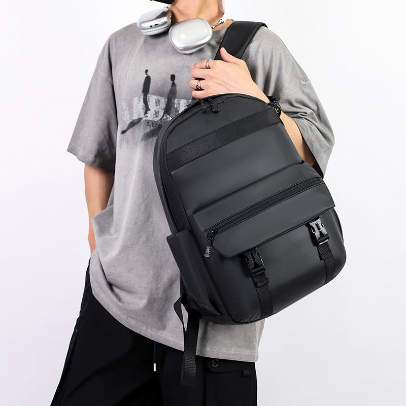 Men's Large Capacity Simple Casual Backpack