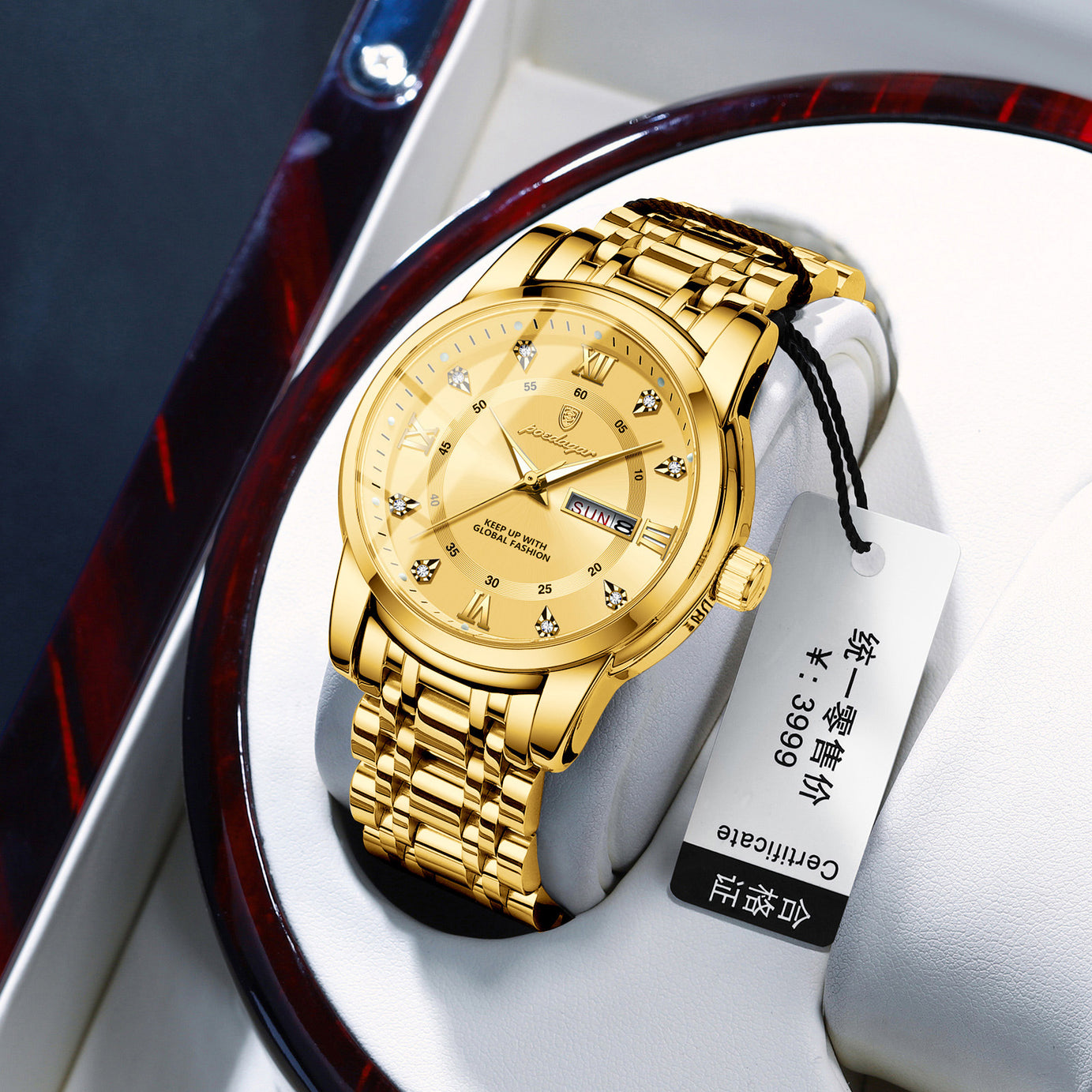 Men's Stainless Steel Explosion  Watch