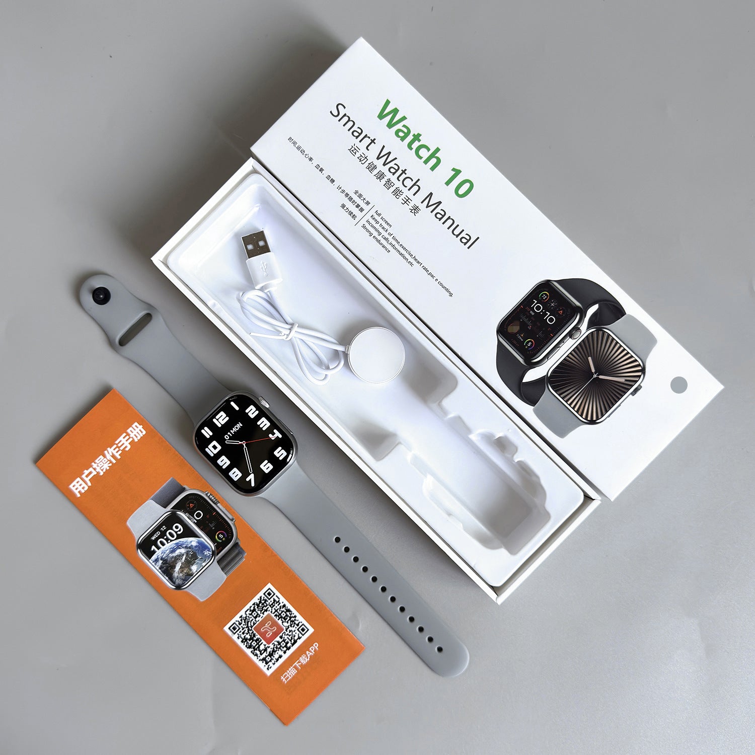 Non-invasive C900W Blood Sugar Automatic Smart Watch