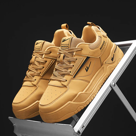 Men's Microfiber Leather Trendy Casual Shoes